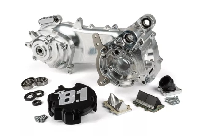 CARTER MOTORE OTTOPUNTOUNO 8.1 FIREBLADE 100 – MINARELLI 12" RACING CNC