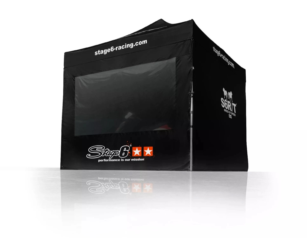 TENDA PADDOCK STAGE6 MK2 3X3M CON PARETE CON FINESTRA