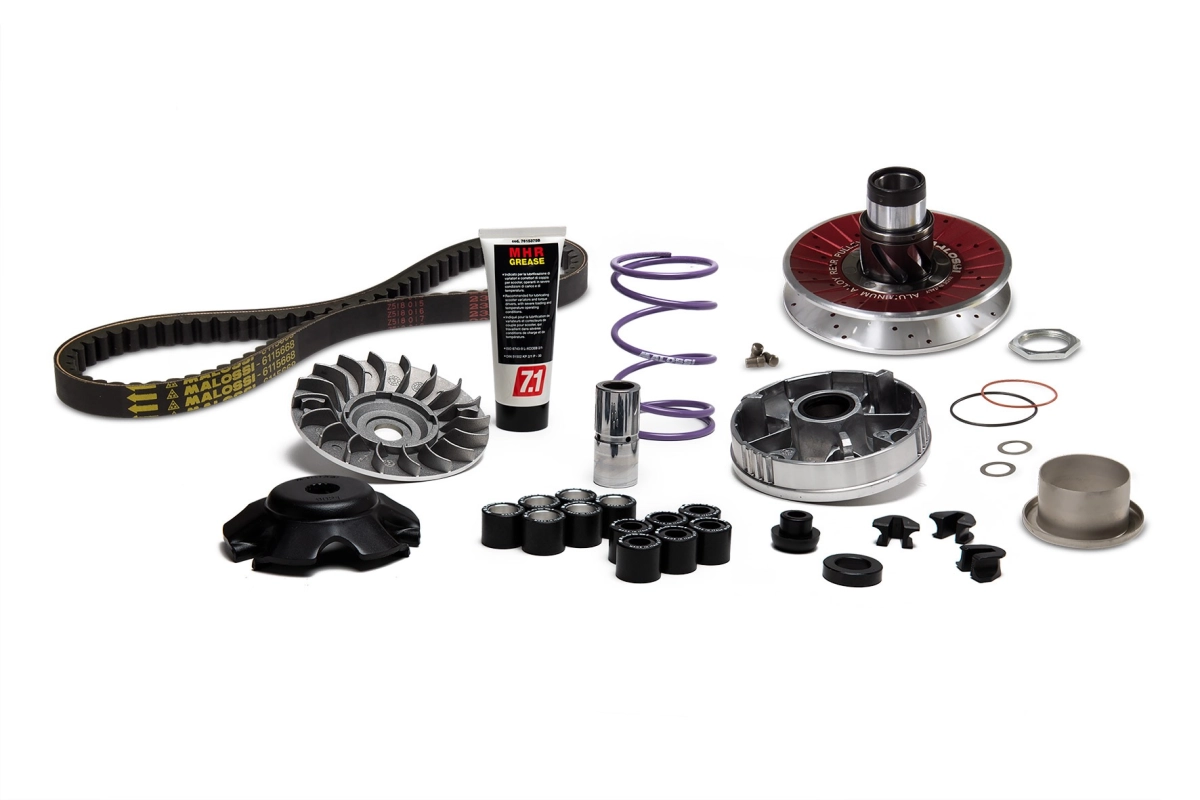 GRUPPO TRASMISSIONE COMPLETO OVER RANGE MHR FURIA ROSSA - PIAGGIO (CARTER LUNGO)