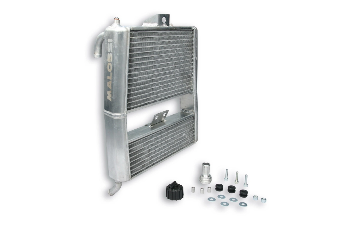RADIATORE MHR TEAM - LUNGHEZZA 30,2 X ALTEZZA 32 X SPESSORE 5,05 CM PER PIAGGIO ZIP SP 50 CC FINO ALL'ANNO 2000