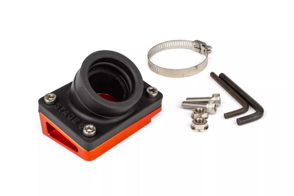 COLLETTORE ASPIRAZIONE + RIALZO 35MM PWK / VHST STAGE6 R/T PIAGGIO