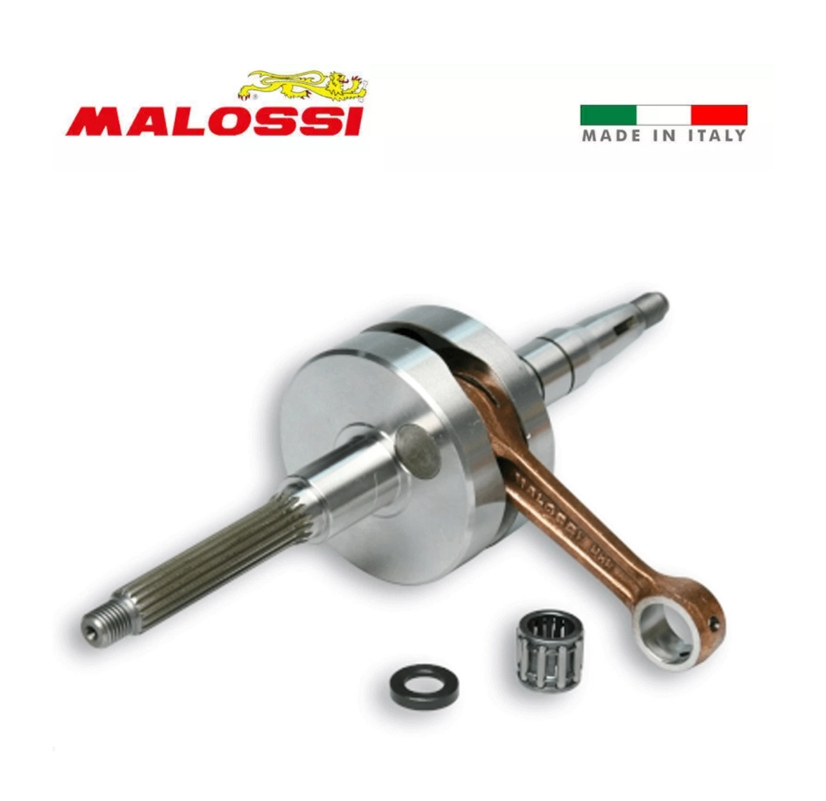 ALBERO MOTORE MALOSSI RHQ MINARELLI VERT. CORSA 39,2 BIELLA 80  SP.12
