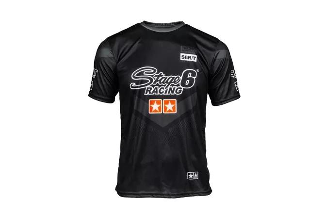 T-SHIRT STAGE6 PURE TEAM NERO
