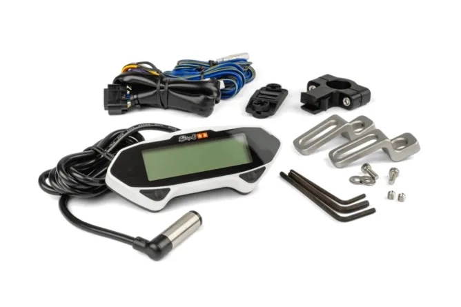 STRUMENTAZIONE MOTO UNIVERSALE STAGE6 RACING BIANCO