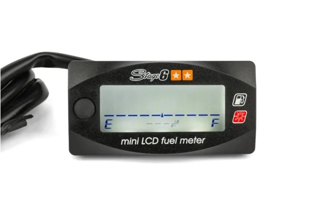 INDICATORE LIVELLO CARBURANTE MINI STAGE6 MK2 DIGITALE NERO
