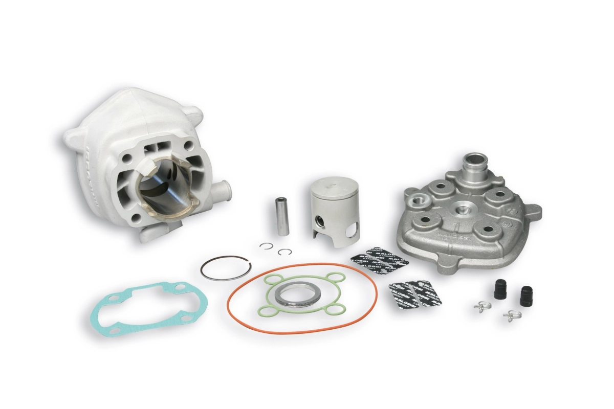 GRUPPO TERMICO MALOSSI MHR 50 CC IN ALLUMINIO CON SPINOTTO Ø 10 H2O