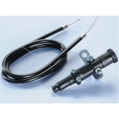 COMANDO ARIA MANUALE POLINI NERO + FILO SCOOTER 50CC CARBURATORE UNIVERSALE