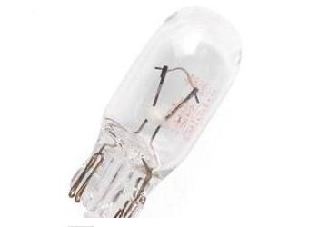 LAMPADINE WEDGE BASE T10 – 12V 3W – CONFEZIONE DA 10 PEZZI