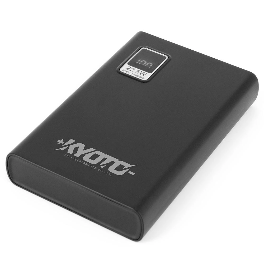 POWERBANK 10.000 MAH – RICARICA RAPIDA – DISPLAY DIGITALE - KYOTO