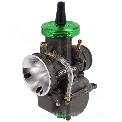 CARBURATORE PWK 34MM CARENZI EVO RACING - VALVOLA PIATTA NERO