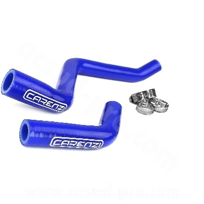 KIT TUBI RADIATORE IN SILICONE CARENZI PERFORMANCE MOTORE PIAGGIO – BLU