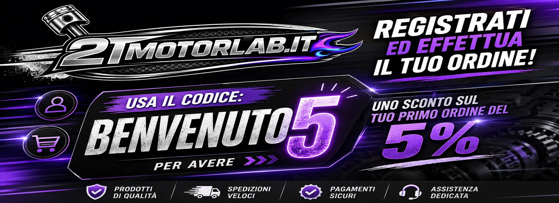 Uno sconto sul primo ordine