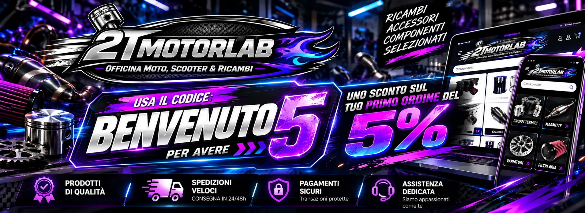 Uno sconto sul primo ordine